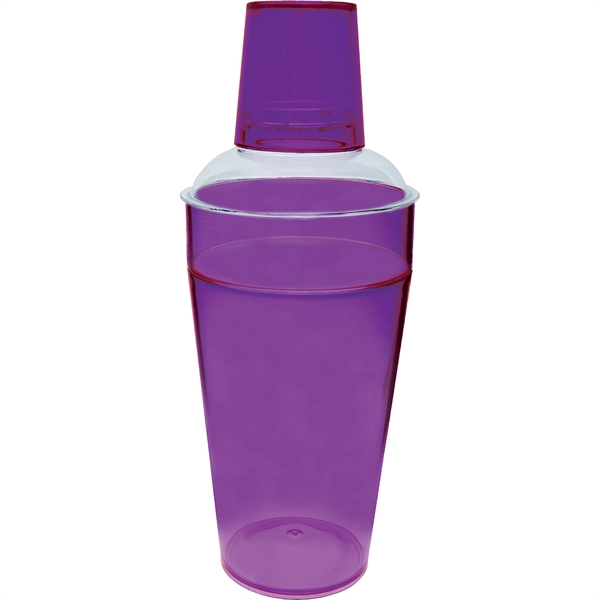 20 oz. Plastic Cocktail Shaker/Sipper - 20 oz. Plastic Cocktail Shaker/Sipper - Image 7 of 9