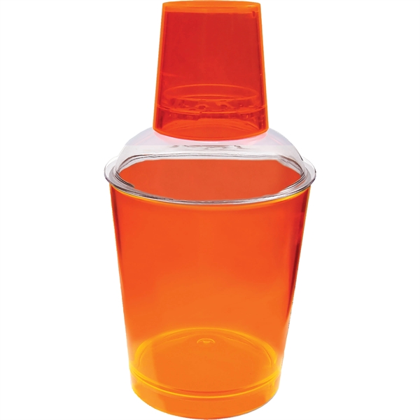12 oz. Plastic Cocktail Shaker/Sipper - 12 oz. Plastic Cocktail Shaker/Sipper - Image 6 of 8
