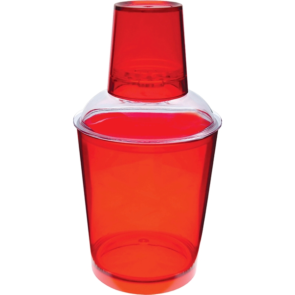 12 oz. Plastic Cocktail Shaker/Sipper - 12 oz. Plastic Cocktail Shaker/Sipper - Image 8 of 8