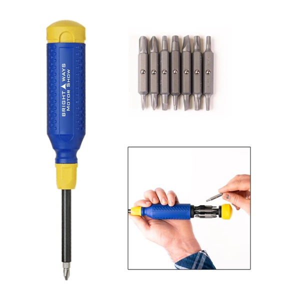 MegaPro 15-In-1 Multi-Bit Screwdriver - MegaPro 15-In-1 Multi-Bit Screwdriver - Image 1 of 8