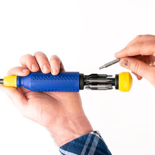 MegaPro 15-In-1 Multi-Bit Screwdriver - MegaPro 15-In-1 Multi-Bit Screwdriver - Image 2 of 8