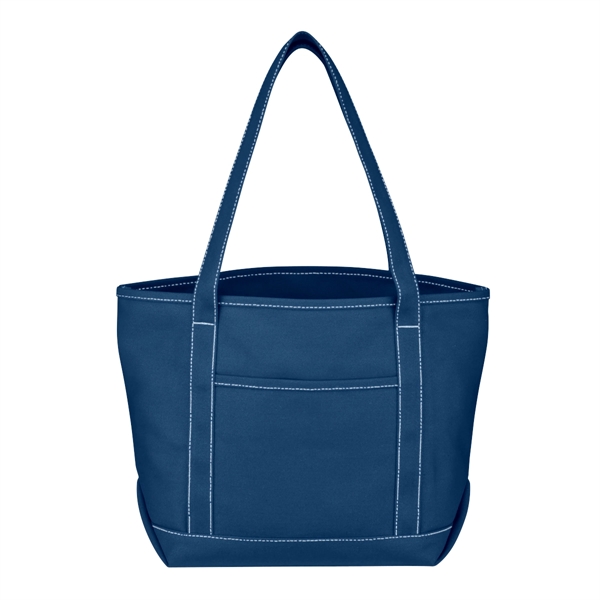 Medium Cotton Canvas Yacht Tote Bag - Medium Cotton Canvas Yacht Tote Bag - Image 24 of 31