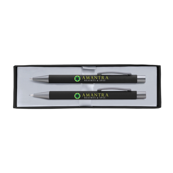 Bowie Pen & Pencil Gift Set - Full Color InkJet - Bowie Pen & Pencil Gift Set - Full Color InkJet - Image 1 of 6