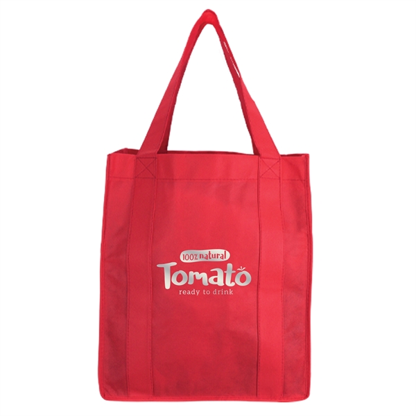 North Park - Non-Woven Shopping Tote Bag - Metallic imprint - North Park - Non-Woven Shopping Tote Bag - Metallic imprint - Image 5 of 6