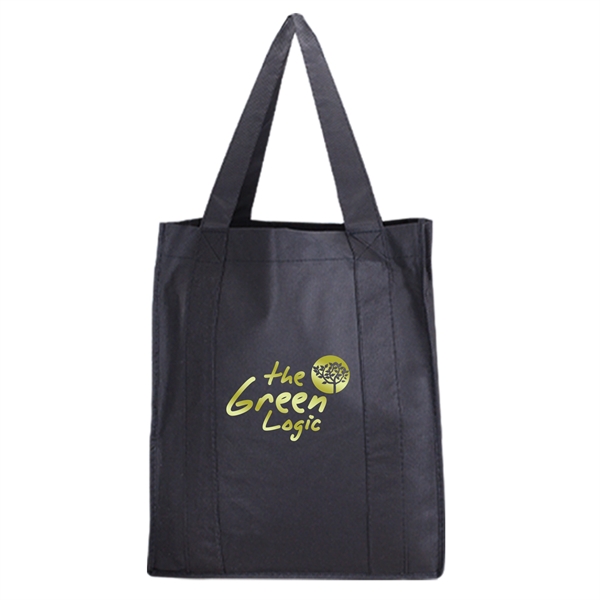 Custom North Park - Non-Woven Shopping Tote Bag - Metallic imprint