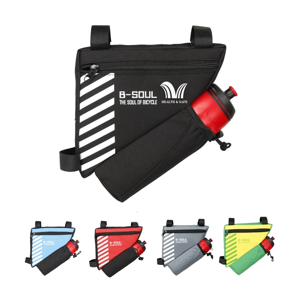 Bike  Bag  Tube  Bicycle Saddle  With Water Bottle Holde - Bike  Bag  Tube  Bicycle Saddle  With Water Bottle Holde - Image 0 of 6