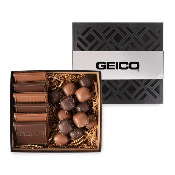 Cookie/Confection Gift Box with Chocolate Sea Salt Caramels - Cookie/Confection Gift Box with Chocolate Sea Salt Caramels - Image 0 of 0