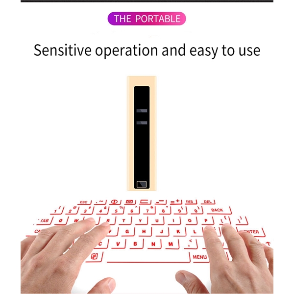 Laser projector wireless Keyboard & Mouse & Power Bank. - Laser projector wireless Keyboard & Mouse & Power Bank. - Image 1 of 3