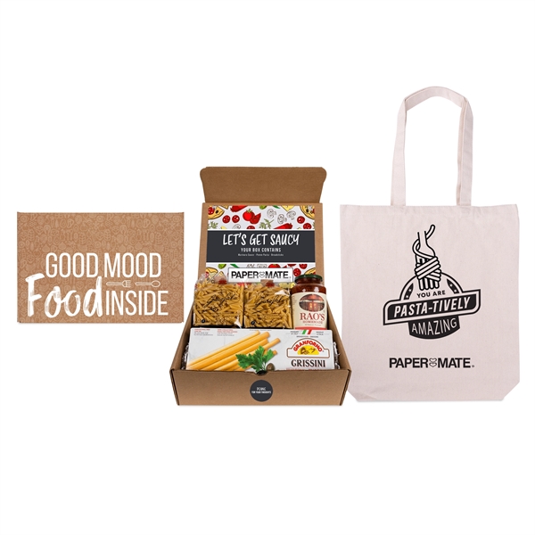 Lets Get Saucy- Italian Gourmet Kit with Tote - Lets Get Saucy- Italian Gourmet Kit with Tote - Image 0 of 4