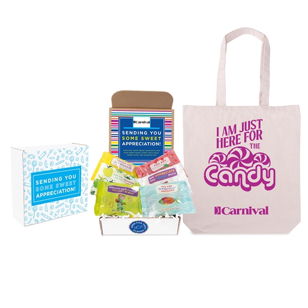 Sweet Appreciation Gummy Candy Mailer with Tote - Sweet Appreciation Gummy Candy Mailer with Tote - Image 0 of 3