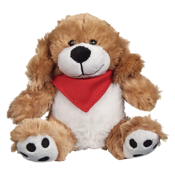 6" Plush Big Paw Dog With Shirt - 6" Plush Big Paw Dog With Shirt - Image 7 of 7