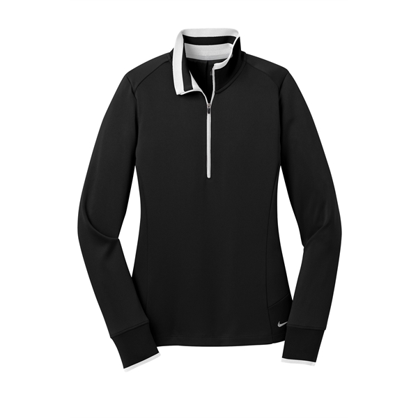 Nike Women's Dri-FIT 1/2-Zip Cover-Up. - Nike Women's Dri-FIT 1/2-Zip Cover-Up. - Image 8 of 12