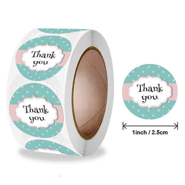 1" Circle Full Print Roll Labels - 1" Circle Full Print Roll Labels - Image 1 of 1