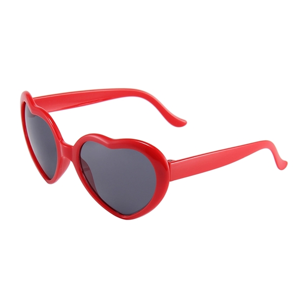 Heart Shaped Sunglasses - Heart Shaped Sunglasses - Image 7 of 8