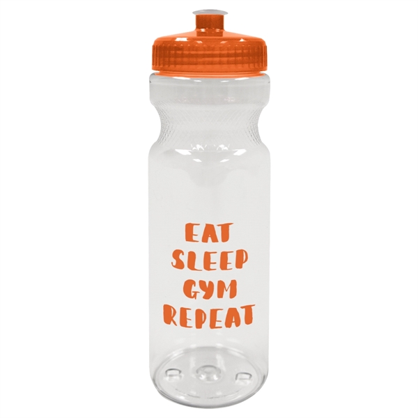 28 Oz. Poly-Clear™ Fitness Bottle - 28 Oz. Poly-Clear™ Fitness Bottle - Image 10 of 35