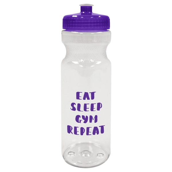 28 Oz. Poly-Clear™ Fitness Bottle - 28 Oz. Poly-Clear™ Fitness Bottle - Image 12 of 35