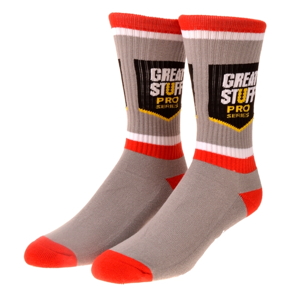 Custom Mid-Calf Crew Socks - Up To 6 Yarn Colors - Custom Mid-Calf Crew Socks - Up To 6 Yarn Colors - Image 0 of 14