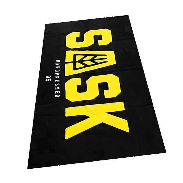 Premium Full Color Superfine Fiber Beach Towel 27.5" x 55" - Premium Full Color Superfine Fiber Beach Towel 27.5" x 55" - Image 4 of 4