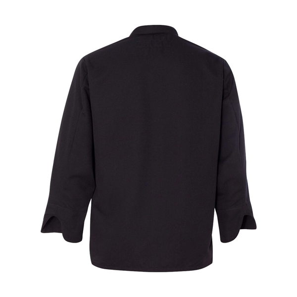 Chef Designs Black Knot Button Chef Coat - Chef Designs Black Knot Button Chef Coat - Image 3 of 4