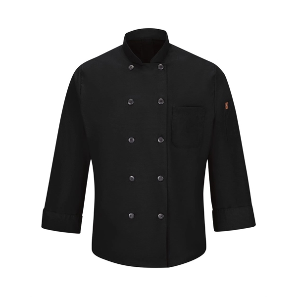 Chef Designs Mimix™ Chef Coat with OilBlok - Chef Designs Mimix™ Chef Coat with OilBlok - Image 1 of 10