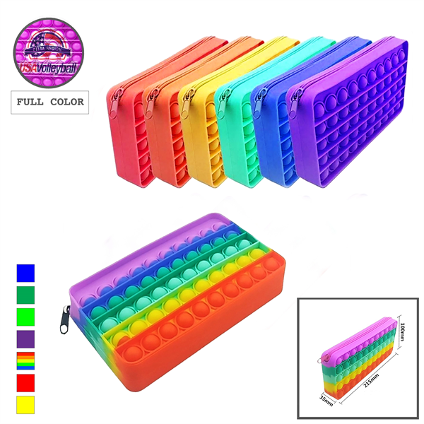 Pop-It Pencil Case Holder - Full-Color Printed - Pop-It Pencil Case Holder - Full-Color Printed - Image 0 of 3