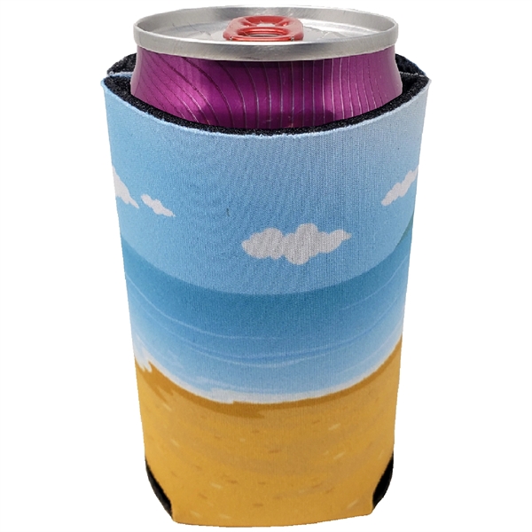 Full Color Premium Foam Collapsible Can Coolers 12 oz Stand. - Full Color Premium Foam Collapsible Can Coolers 12 oz Stand. - Image 0 of 0