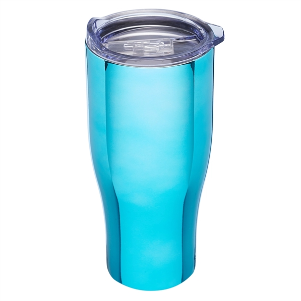 27 oz. Metallix Grip Travel Mugs - 27 oz. Metallix Grip Travel Mugs - Image 1 of 3