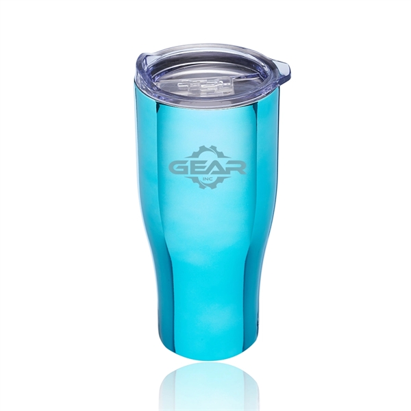 27 oz. Metallix Grip Travel Mugs - 27 oz. Metallix Grip Travel Mugs - Image 2 of 3