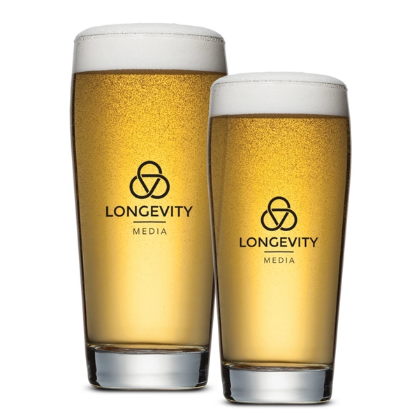 Wilmington Beer Glass - Imprinted