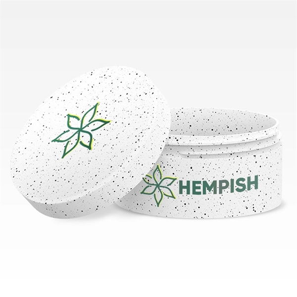 Custom HEMP Plastic Jar - 3 oz - Custom HEMP Plastic Jar - 3 oz - Image 1 of 7