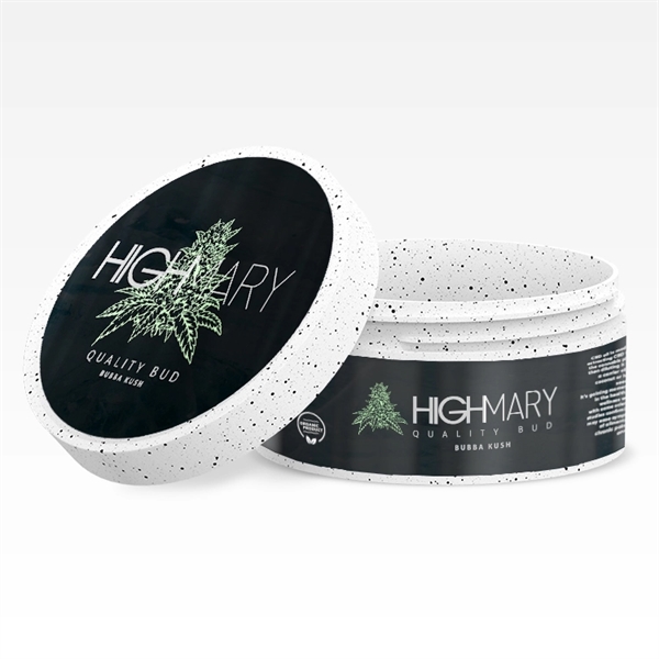 Custom HEMP Plastic Jar - 3 oz - Custom HEMP Plastic Jar - 3 oz - Image 2 of 7