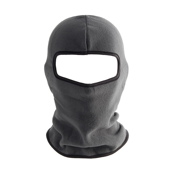 Warm Fleece Full Face Ski Mask Balaclava - Warm Fleece Full Face Ski Mask Balaclava - Image 2 of 4