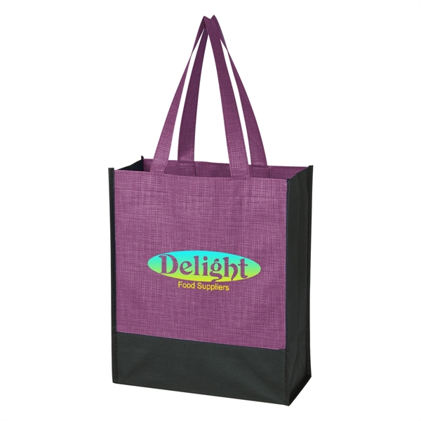 Crosshatch Mini Non-Woven Tote Bag - Crosshatch Mini Non-Woven Tote Bag - Image 13 of 25