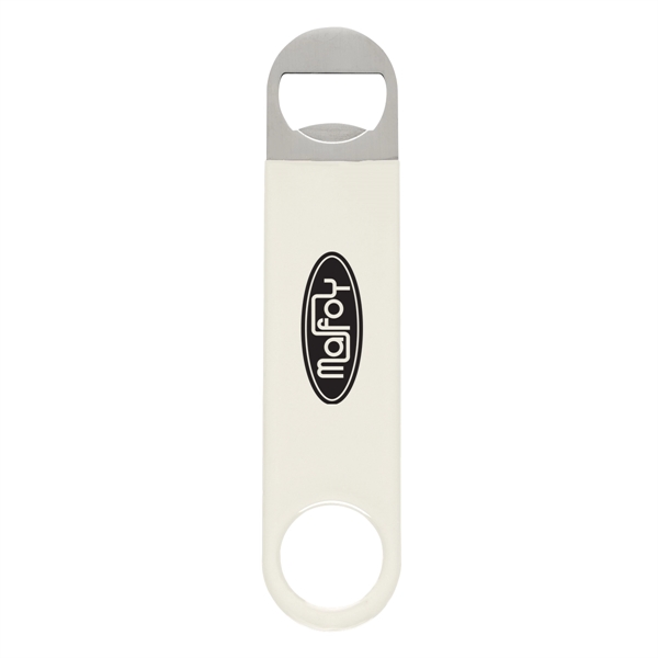 Large Vinyl Coated Stainless Steel Bottle Opener - Large Vinyl Coated Stainless Steel Bottle Opener - Image 11 of 12