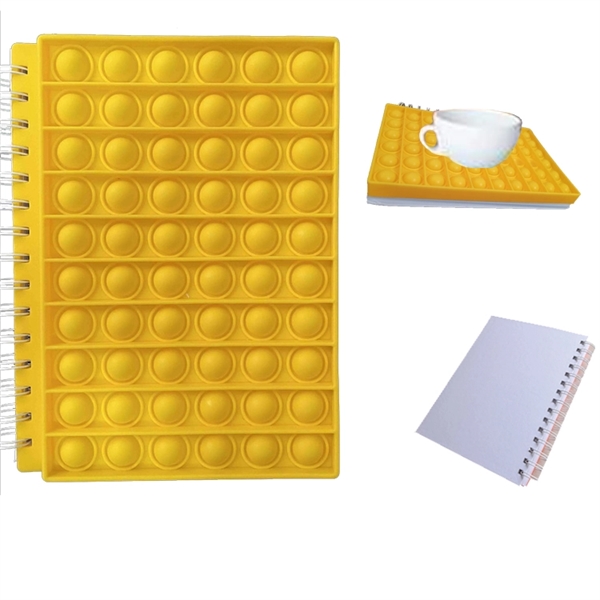 Push Pop Notebook-Small-Yellow