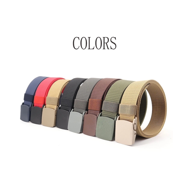 Adjustable Men and Women Web Belt - Adjustable Men and Women Web Belt - Image 1 of 6