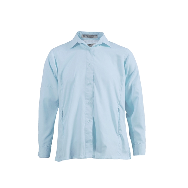 Ladies Pescador Polyester Fishing Shirt-Long Sleeves - Ladies Pescador Polyester Fishing Shirt-Long Sleeves - Image 5 of 6
