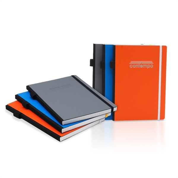 6" x 8.5" Boardroom Contempo Bookbound Journals - 6" x 8.5" Boardroom Contempo Bookbound Journals - Image 0 of 22