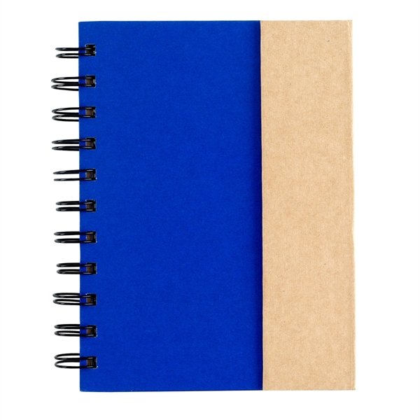 Custom Small Spiral Notebook With Sticky Notes And Flags