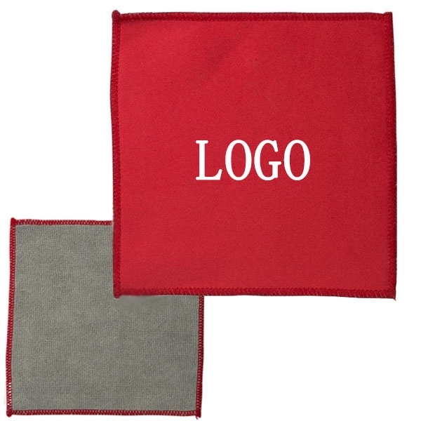 Double Sided Microfiber Cleaning Cloth -5.5 " x 5.5 " - Double Sided Microfiber Cleaning Cloth -5.5 " x 5.5 " - Image 1 of 7