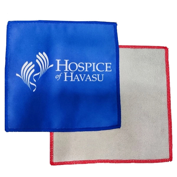 Double Sided Microfiber Cleaning Cloth -5.5 " x 5.5 " - Double Sided Microfiber Cleaning Cloth -5.5 " x 5.5 " - Image 7 of 7