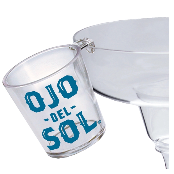 2 oz. Clear Plastic Hook Shot Glass - 2 oz. Clear Plastic Hook Shot Glass - Image 0 of 0