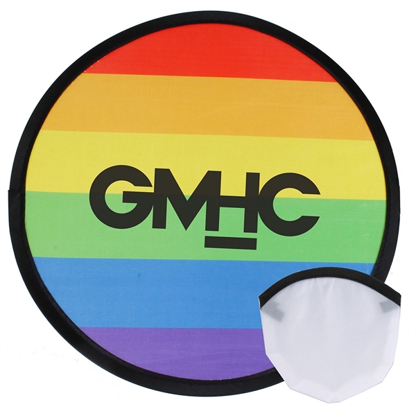 Folding Flyer Disc Hand Fan With Pouch - Folding Flyer Disc Hand Fan With Pouch - Image 7 of 10
