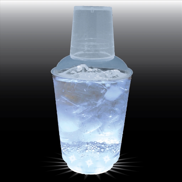 12 oz. Plastic 5 Light-Up Cocktail Shaker - 12 oz. Plastic 5 Light-Up Cocktail Shaker - Image 1 of 7