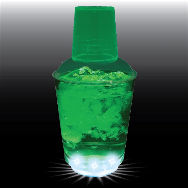 12 oz. Plastic 5 Light-Up Cocktail Shaker - 12 oz. Plastic 5 Light-Up Cocktail Shaker - Image 3 of 7