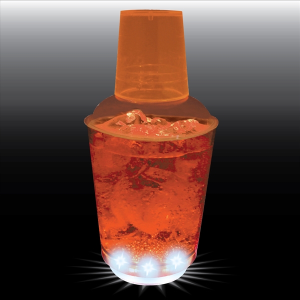 12 oz. Plastic 5 Light-Up Cocktail Shaker - 12 oz. Plastic 5 Light-Up Cocktail Shaker - Image 4 of 7