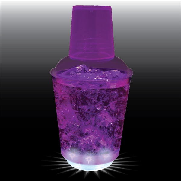 12 oz. Plastic 5 Light-Up Cocktail Shaker - 12 oz. Plastic 5 Light-Up Cocktail Shaker - Image 5 of 7