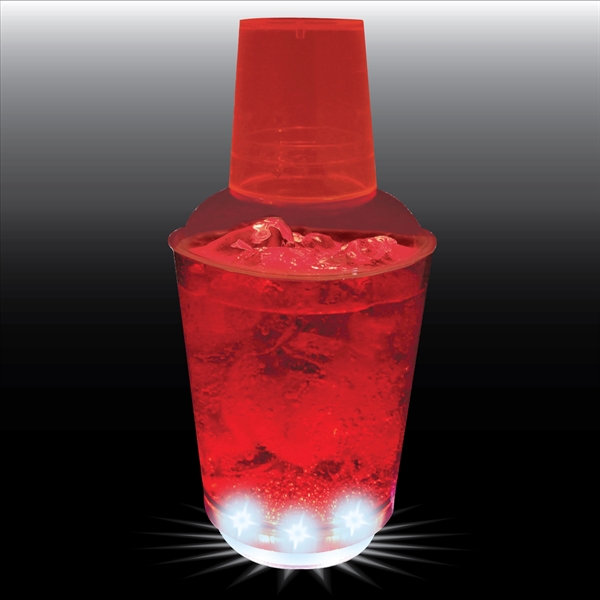 12 oz. Plastic 5 Light-Up Cocktail Shaker - 12 oz. Plastic 5 Light-Up Cocktail Shaker - Image 6 of 7
