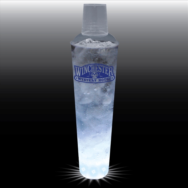 24 oz. Plastic 5 Light-Up Cocktail Shaker - 24 oz. Plastic 5 Light-Up Cocktail Shaker - Image 0 of 0
