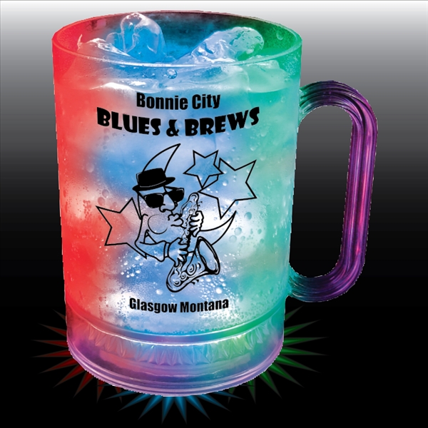 16 oz. Plastic 3 Light-Up Mug w/Handle - 16 oz. Plastic 3 Light-Up Mug w/Handle - Image 0 of 0